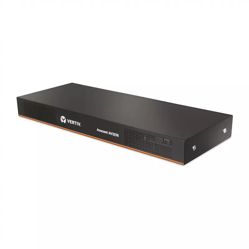 KVM-lüliti Vertiv AV3216-001 — 16-pordiline 1 kohaliku ja 1 kaugkasutajaga