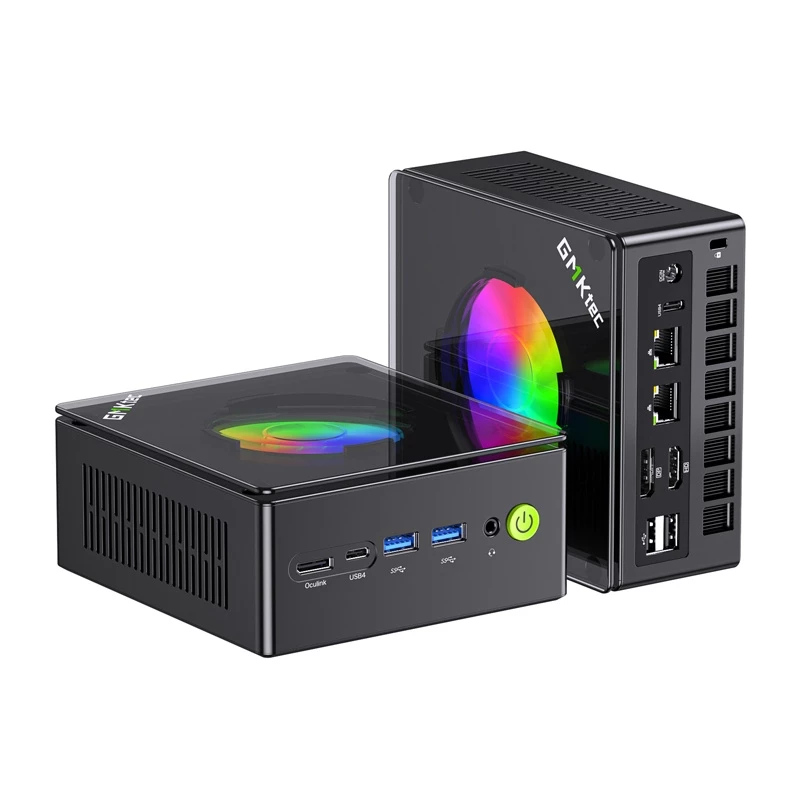 Mini-arvuti GMKtec K11 AMD Ryzen 9 8945HS 32GB muutmälu 1TB SSD WIN 11 Pro