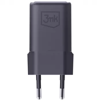 Laadija 3MK Hyper Charger PD 33W GaN QC4+ must — 33W PD kiirlaadija GaN-tehnoloogiaga