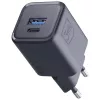 Laadija 3MK Hyper Charger PD 33W GaN QC4+ must — 33W PD kiirlaadija GaN-tehnoloogiaga