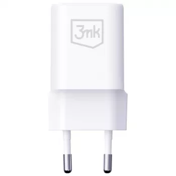 Seinalaadija 3MK Hyper Charger PD 33W GaN QC4+ valge — USB‑C PD 33W, GaN, Quick Charge 4+
