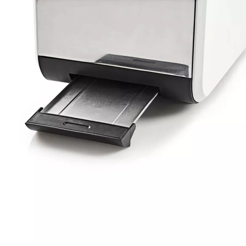 Röster Nedis KABT510EWT — 2 viilu, roostevabast terasest korpus, 900 W, valge