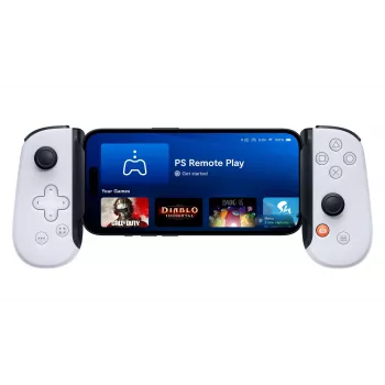Gamepad Backbone One iPhone'ile PlayStation Edition Valge — Lightning-juhtmega mängupult arvutile, PlayStationile, Xboxile ja iOS-ile