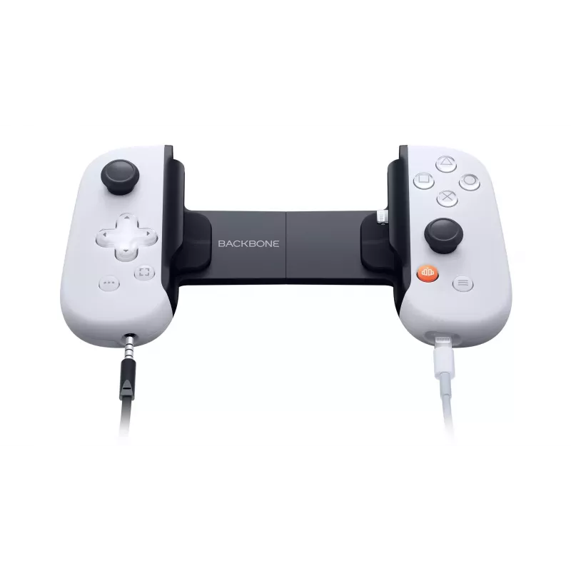 Gamepad Backbone One iPhone'ile PlayStation Edition Valge — Lightning-juhtmega mängupult arvutile, PlayStationile, Xboxile ja iOS-ile