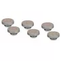 Thermal Grizzly DeltaMate Plug - Matt Nickel (6-pakk) (TG-DM-FIT-6209)