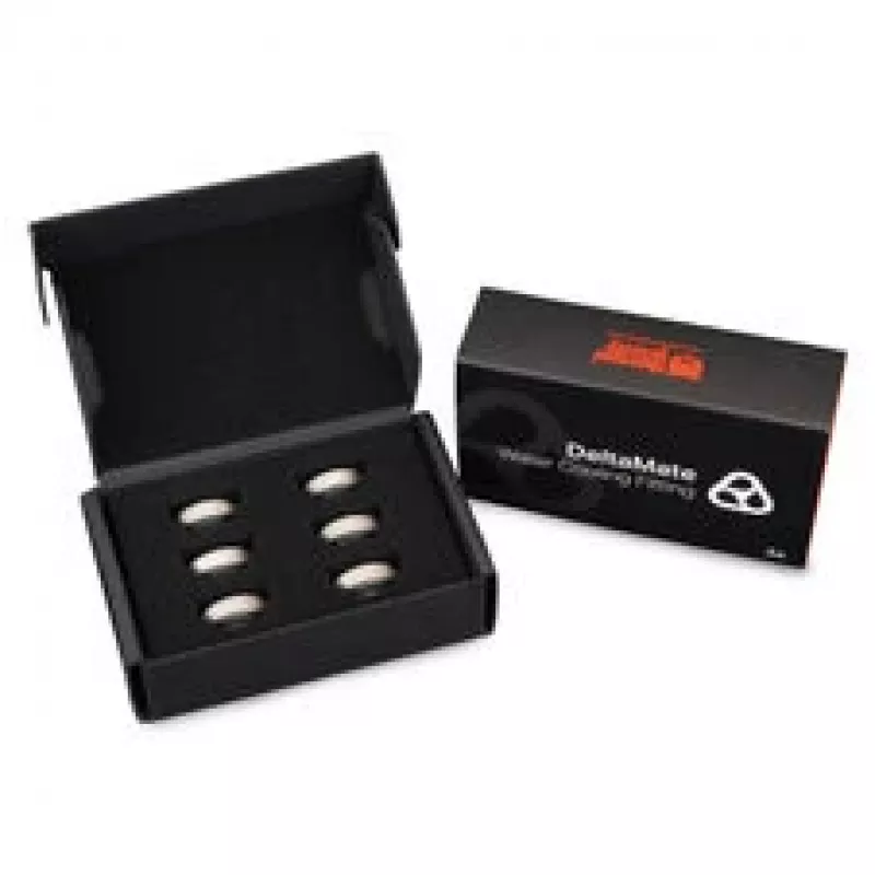 Thermal Grizzly DeltaMate Plug - Matt Nickel (6-pakk) (TG-DM-FIT-6209)