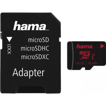 Hama 00213116 mälukaart 128 GB MicroSDXC UHS klass 3 (00213116)