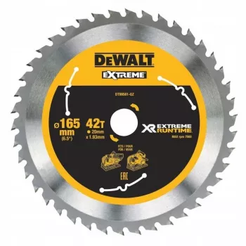DeWALT DT99561-QZ ketassaetera 16,5 cm 1 tk