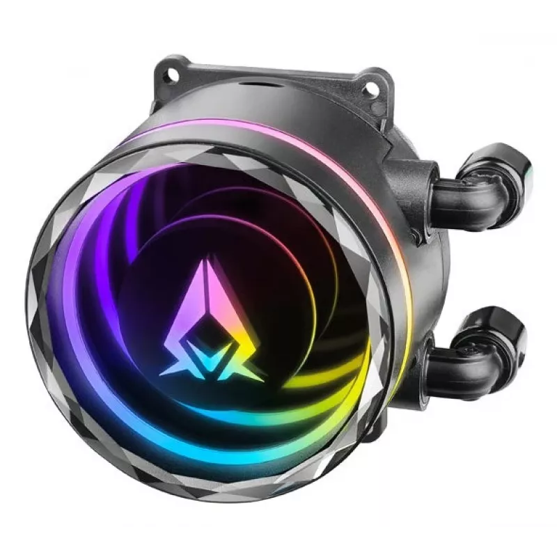Protsessorijahuti AZZA WAK Blizzard Pro 360 ARGB — 360 mm radiaator, ARGB-valgustus