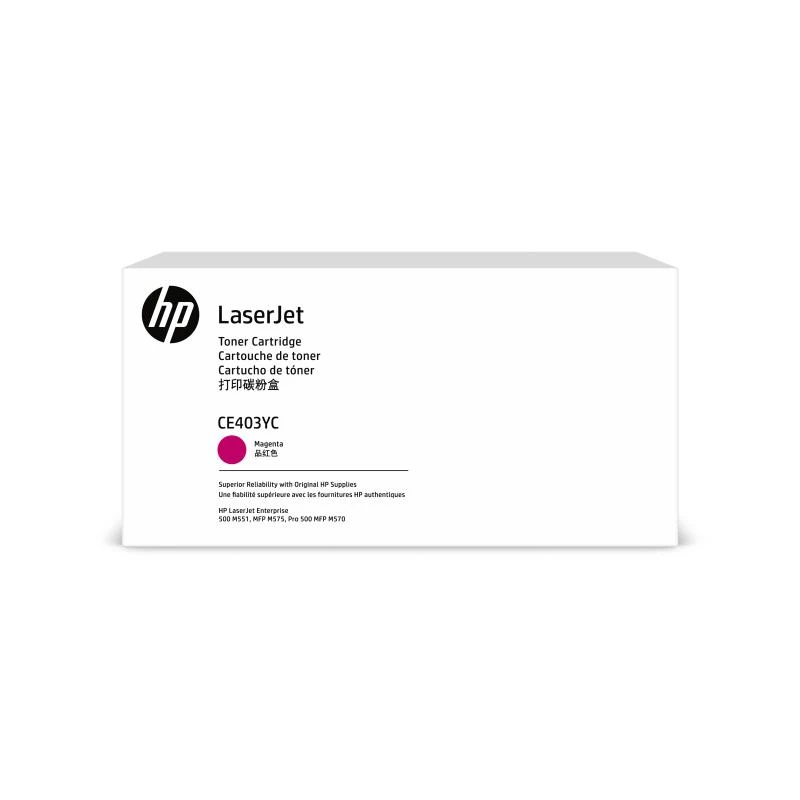 HP CONTRACT Kassett Nr 507Y HP507Y HP 507Y magenta (CE403YC)