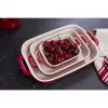 ZWILLING Staub Ceramic ristkülikukujuline küpsetuskomplekt 3 tk, punane, max 300°C