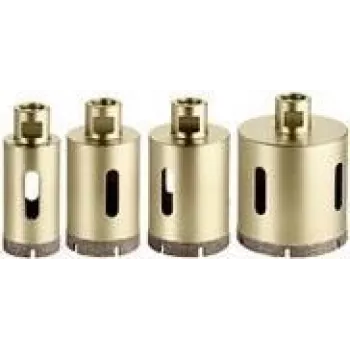 Puurimisseadme komplekt Metabo 628319000 — 4-osaline märgpuurimise otsakud Ø50 mm ja Ø40 mm