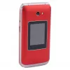 Flip-telefon Olympia VITUS 4G — 2,8-tolline (7,11 cm) LCD, Bluetooth, FM-raadio, 147 g, punane