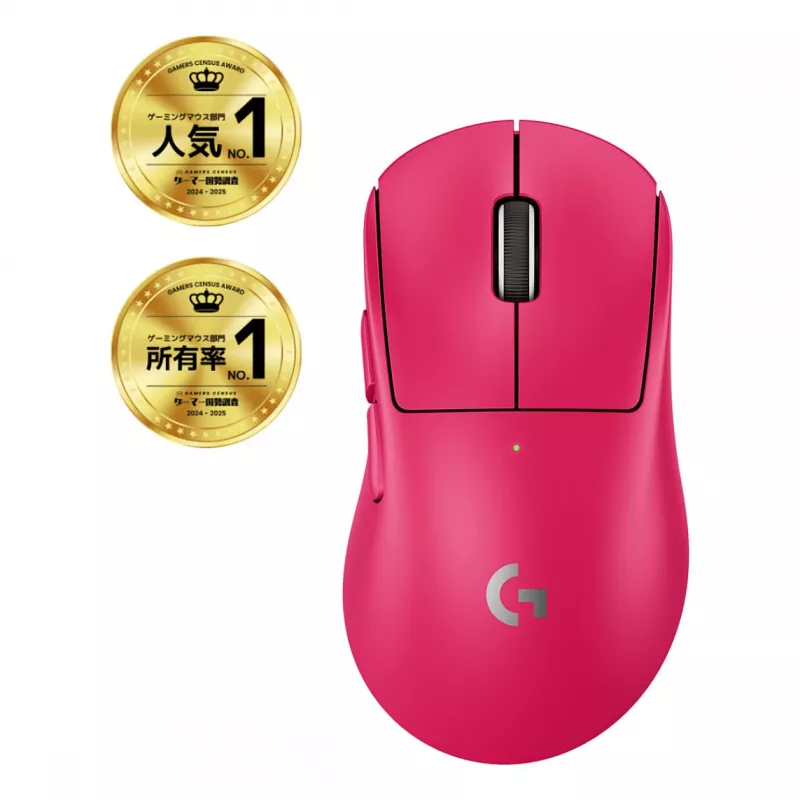 Hiir Logitech G 910-007374 paremakäeline RF-juhtmevaba optiline 44 000 DPI 1 ms 5 nuppu fuksia