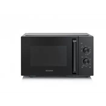 Kombineeritud mikrolaineahi SEVERIN MW 7792, tööpinnal kasutamiseks, 20 L, 900 W, must, nuppude ja pöördnupuga juhtimine