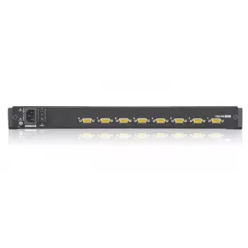 KVM-lüliti ATEN CL1308N 8-pordiline, USB/PS/2 klaviatuur ja hiir, 19-tolline LCD, 1U rack, must
