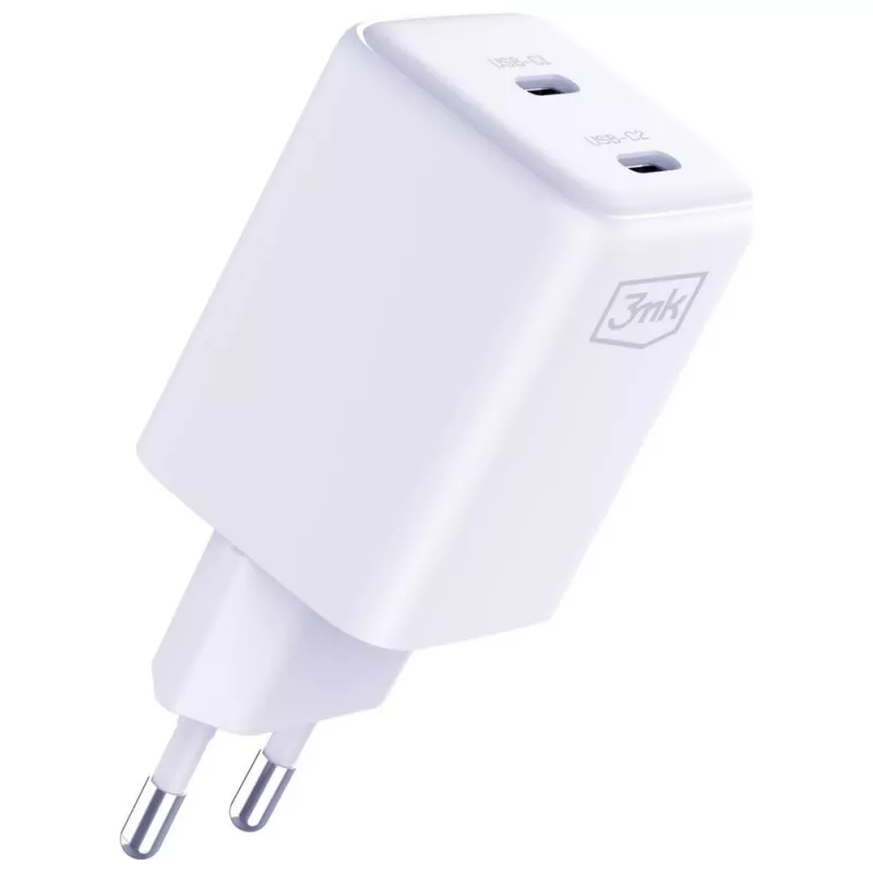 3MK Laadija Hyper Charger PD 45W GaN QC4+ PPS — USB-C kiirlaadija 45W