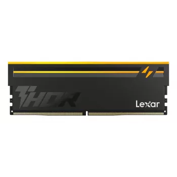 Lexar THOR 2.0 DDR5 6000 CL38 1.3V Memory with heatsink and RGB lighting, Black Color, Dual pack