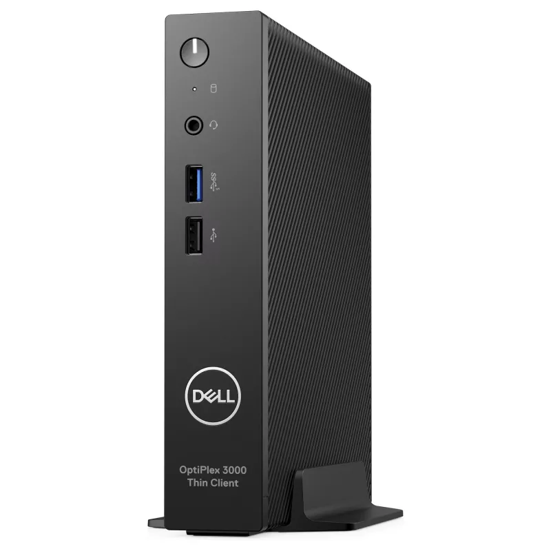 Dell OptiPlex 3000 õhuke klient N6005/8GB/256SSD/Integrated 65W Verti Stand TPM WLAN Mouse W11IoTE 3Y ProSpt