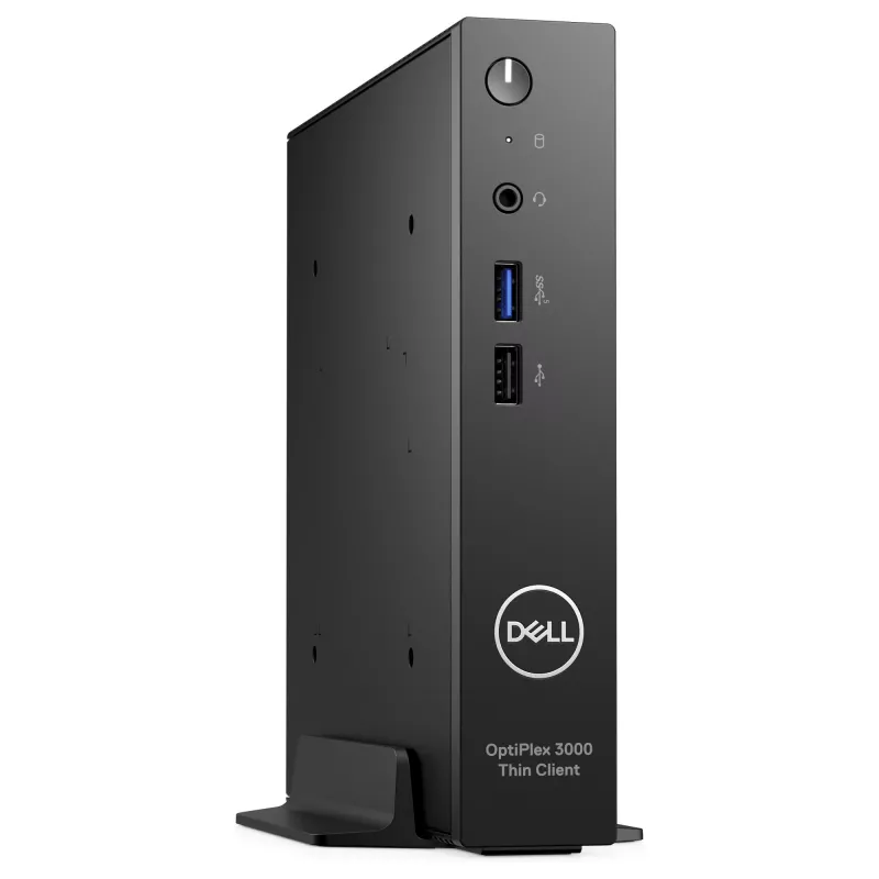 Dell OptiPlex 3000 õhuke klient N6005/8GB/256SSD/Integrated 65W Verti Stand TPM WLAN Mouse W11IoTE 3Y ProSpt