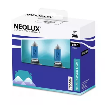 Halogeenpirn Neolux H7 Blue Power Light 2 tk, 12V 80W