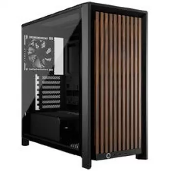 CORSAIR Mid-Tower PC Case FRAME 4000D RS Wood — Must/Walnut