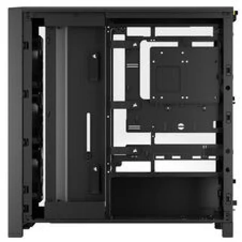 CORSAIR Mid-Tower PC Case FRAME 4000D RS Wood — Must/Walnut
