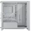 Mid-Tower PC Case CORSAIR FRAME 4000D RS Wood Valge/Oak, Mid-Tower ATX-Ühilduv, Tempered Glass