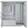 Mid-Tower PC Case CORSAIR FRAME 4000D RS Wood Valge/Oak, Mid-Tower ATX-Ühilduv, Tempered Glass
