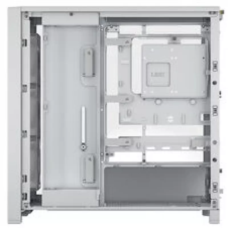 Mid-Tower PC Case CORSAIR FRAME 4000D RS Wood Valge/Oak, Mid-Tower ATX-Ühilduv, Tempered Glass