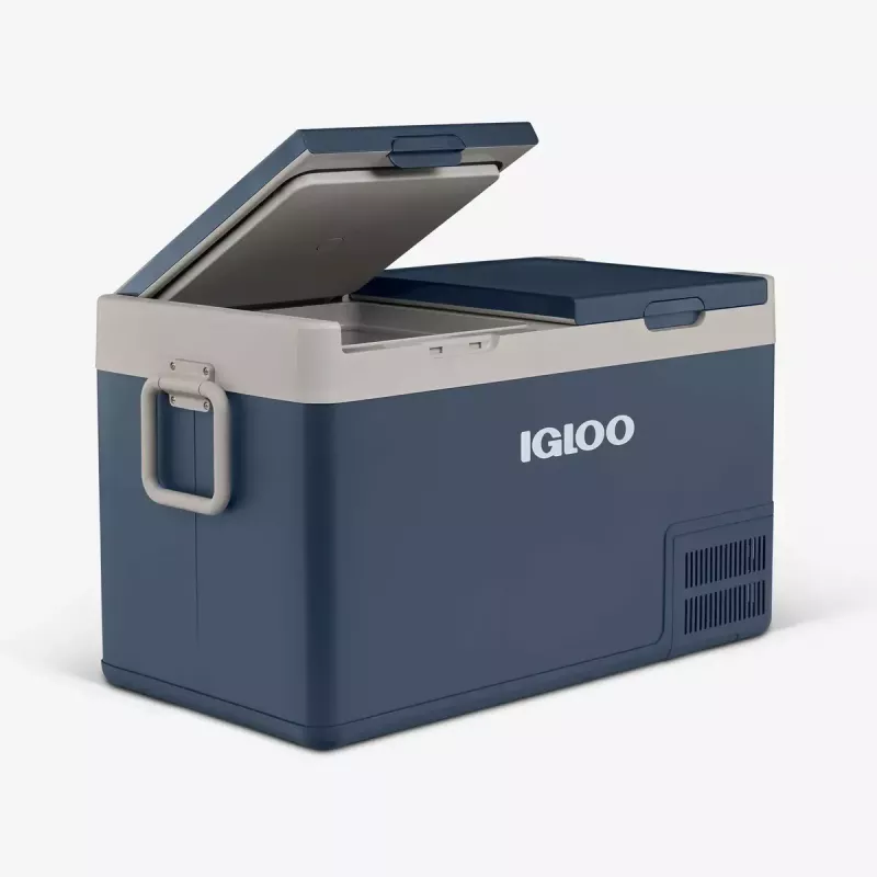 Jahutuskast Igloo ICF 80DZ 83 L elektriline (AC/DC, 100–240 V) sinine/hall