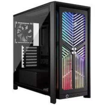 Corsair FRAME 4000X RS Mid-Tower PC-korpus Must RGB-Ventilaator 4x RS120 PWM