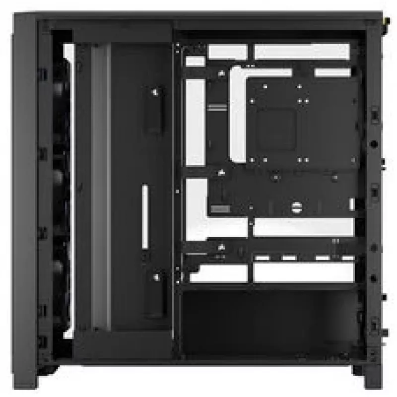 Corsair FRAME 4000X RS Mid-Tower PC-korpus Must RGB-Ventilaator 4x RS120 PWM
