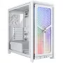 Corsair FRAME 4000X RS PC-Gehäuse, Midi-Tower, E-ATX - 4x RS120-Lüfter, weiß