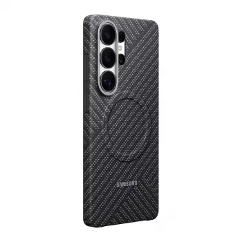 Samsung Carbon Magnet ümbris Galaxy S26 Ultra, tumehall