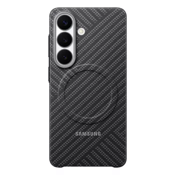 Samsung süsinikkiust magnetümbris Galaxy S26, tumehall