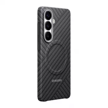 Samsung süsinikkiust magnetümbris Galaxy S26, tumehall