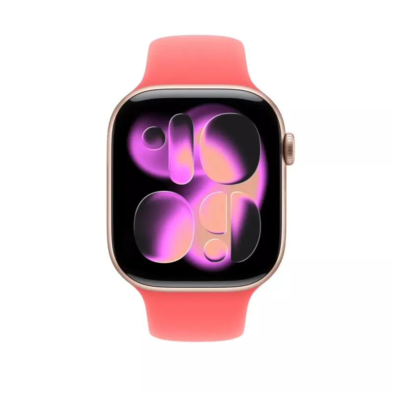 Apple Watch Sport Band Bright Guava 46 mm (S/M) – asendusspordirihm