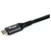 EQUIP USB4 Gen 2x2 C–C kaabel 3,0 m, PD 100 W, 4K/60 Hz, 20 Gbps, must