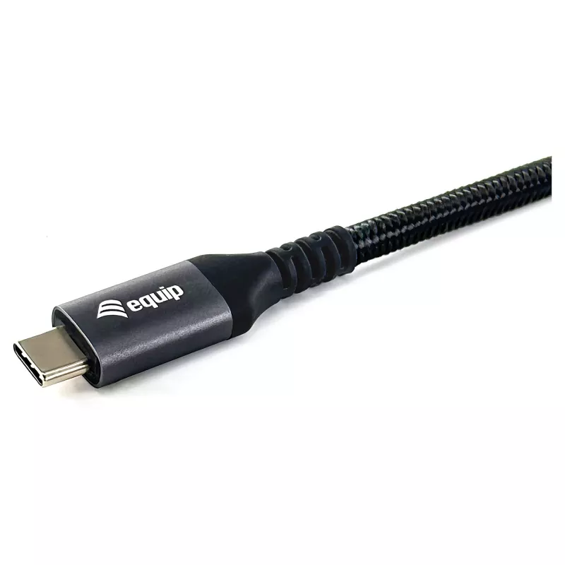 EQUIP USB4 Gen 2x2 C–C kaabel 3,0 m, PD 100 W, 4K/60 Hz, 20 Gbps, must