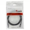 EQUIP USB4 Gen 2x2 C–C kaabel 3,0 m, PD 100 W, 4K/60 Hz, 20 Gbps, must