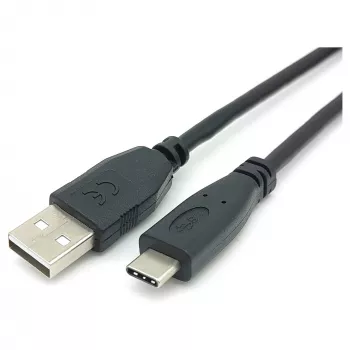 EQUIP USB 2.0 C to A kaabel M/M 0.5 m, USB 2.0, 0.48 Gbit/s, niklitud kontaktid, must