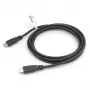 EQUIP USB 2.0 USB-C to USB-C kaabel M/M 0,3 m PD 60 W, 0,48 Gbit/s, nikkeldatud kontaktid, must