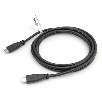 USB-C kuni USB-C 2.0 kaabel EQUIP 128833, 0,5 m, PD 60W, 0,48 Gbit/s, nikeldatud kontaktid, must