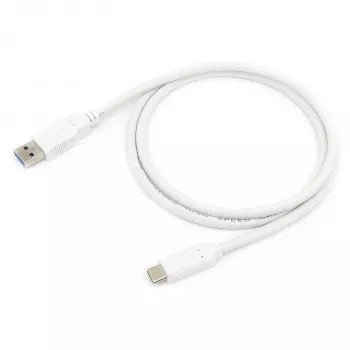 USB 3.2 Gen 1 C to A kaabel EQUIP 0,5 m 5 Gbps valge (USB-C to USB-A, nikeldatud kontaktidega)