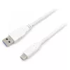 USB 3.2 Gen 1 C to A kaabel EQUIP 0,5 m 5 Gbps valge (USB-C to USB-A, nikeldatud kontaktidega)
