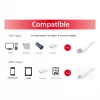 USB 3.2 Gen 1 C to A kaabel EQUIP 0,5 m 5 Gbps valge (USB-C to USB-A, nikeldatud kontaktidega)