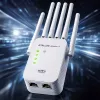 Wi‑Fi signaalivõimendi QOLTEC AC1200 – QOLTEC AC1200 kaheribaline signaalivõimendi