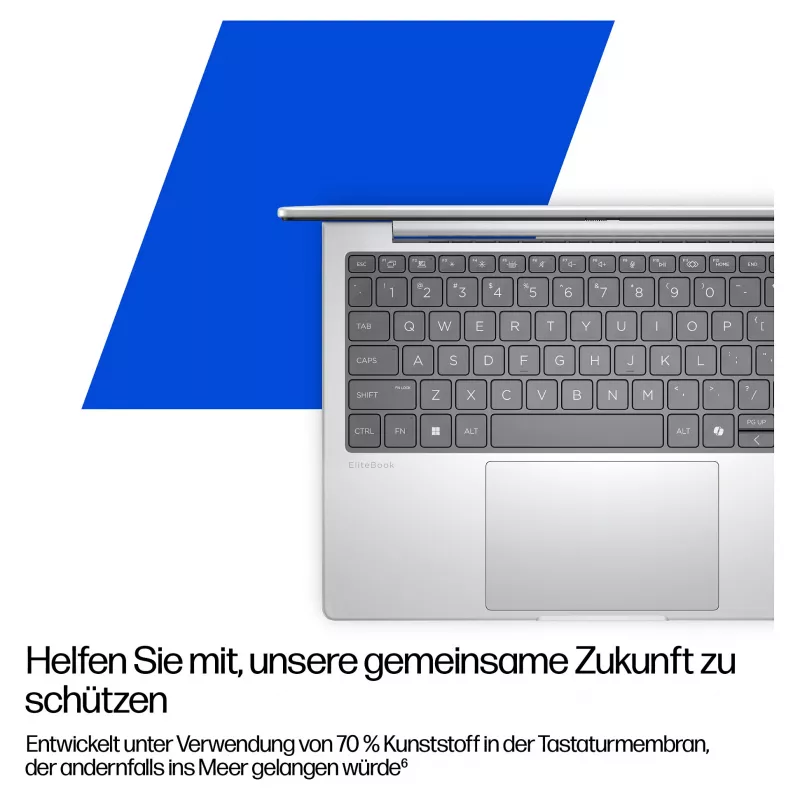 HP EliteBook 8 G1i 14 Next Gen AI PC Core Ultra 7 258V 32GB 1TB SSD QWERTZ DE