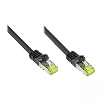 RJ45 paigalduskaabel Cat.7 toorkaabli ja riivikaitsega (RNS®), S/FTP, PiMF, halogeenivaba, 600MHz, OFC, must, 40m, Good Connections® (8070R-400S)